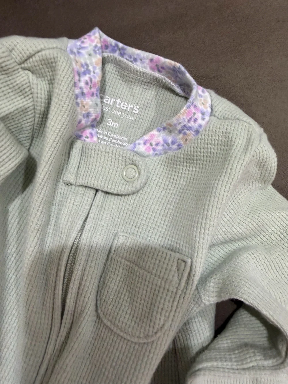 Carters waffle knit